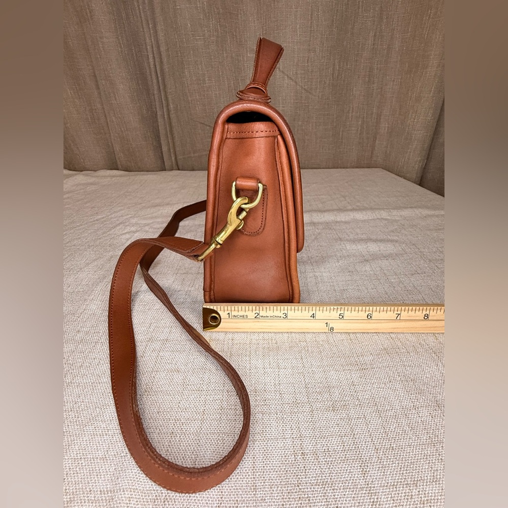 Coach Vintage Court Bag with Gold-Tone Turn Lock - Picture 10 of 10